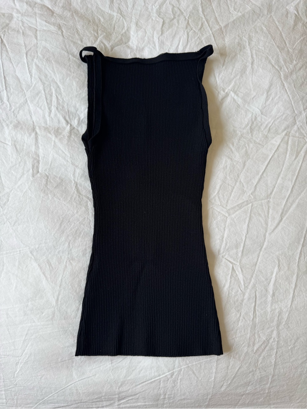 Zara Ribbed Knit Halter Top - Picture 5 of 7